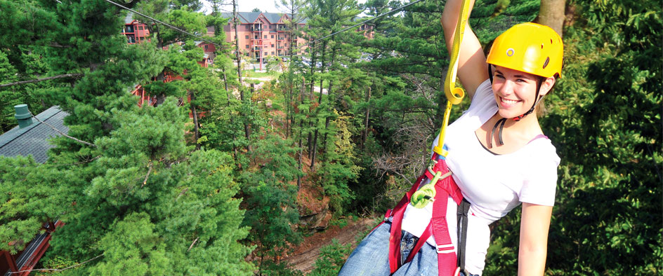 Wilderness Resort Zipline
