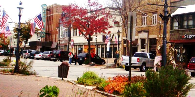 Charming downtown West Bend.