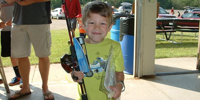 Kids Panfishing Day winner