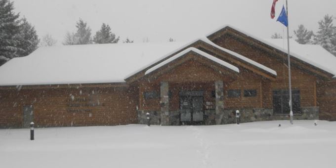 Crex Meadows Visitor Center - winter