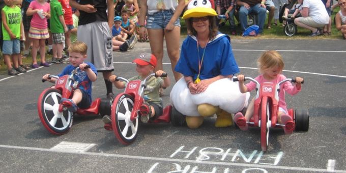 Get ready, get set, GO at the Big Wheel Races!
