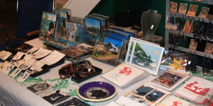 Holiday Boutique at the Madeline Island Museum features local artists, crafts and retailers.