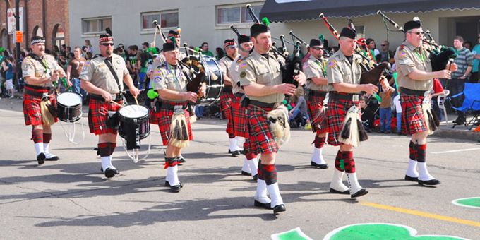 St. Patrick&#39;s Day Parade | Tripoli Scottish Highlanders (2012)