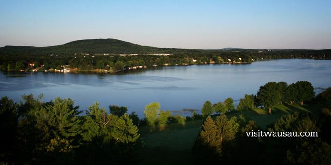 Lake Wausau and Rib Mountain in Wausau/Central Wisconsin.