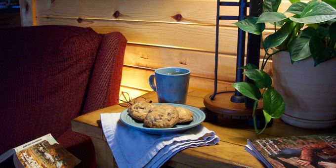 How do you make the best accommodations even better? As we have since day one in 2003, The Kickapoo Valley Ranch Guest Cabins has the best cookies ever waiting for every guest!