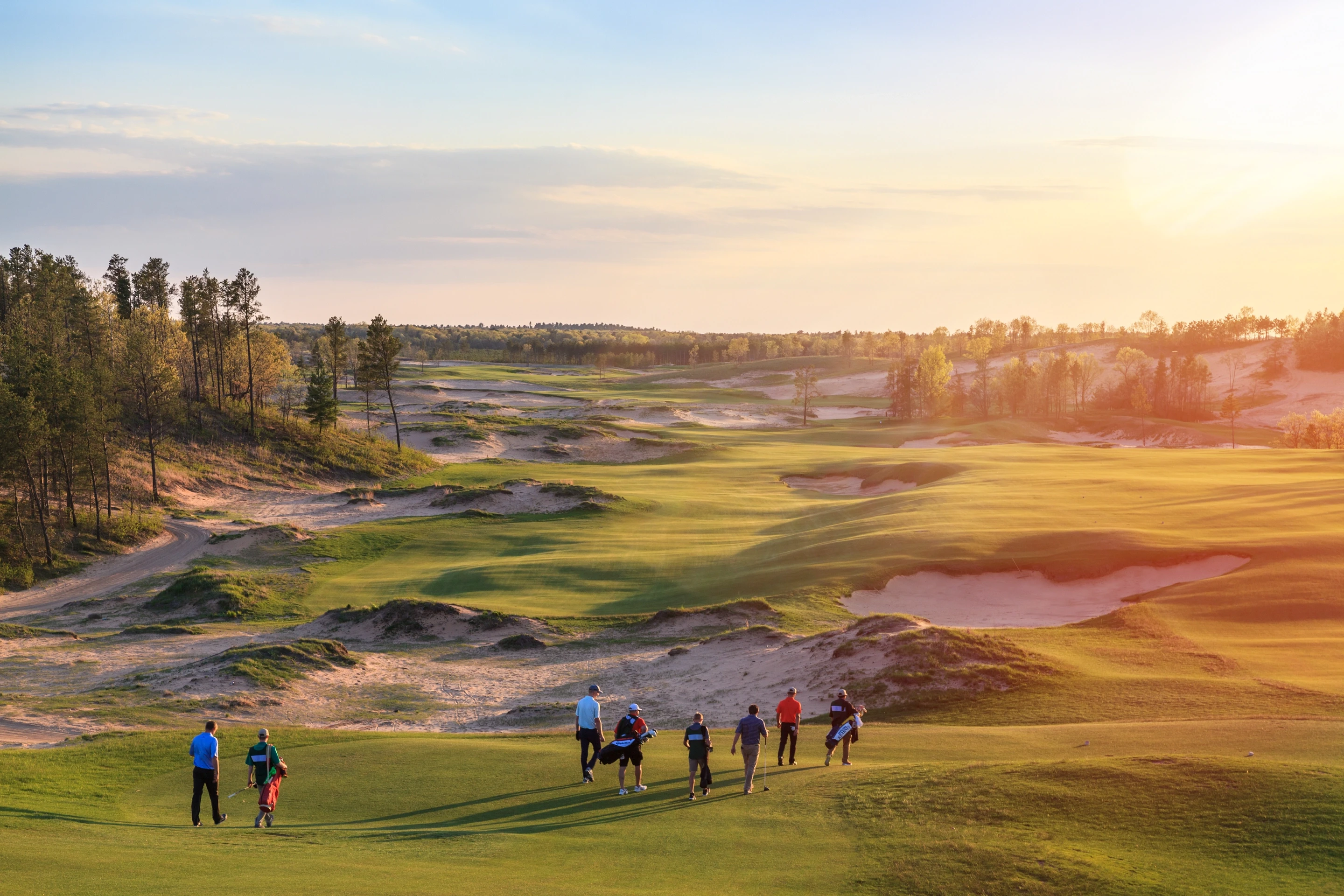 Friends Golf at Sand Valley_light leak