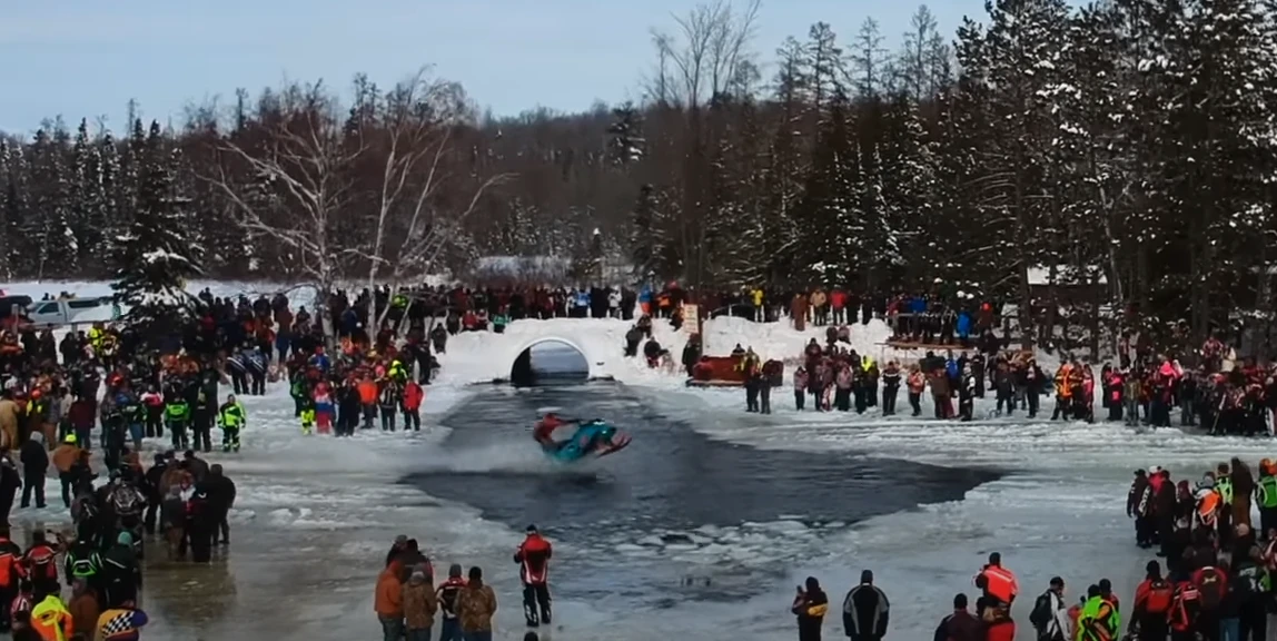 Jerry Schuh's Pickerel Polar Bear Jump-In | Travel Wisconsin