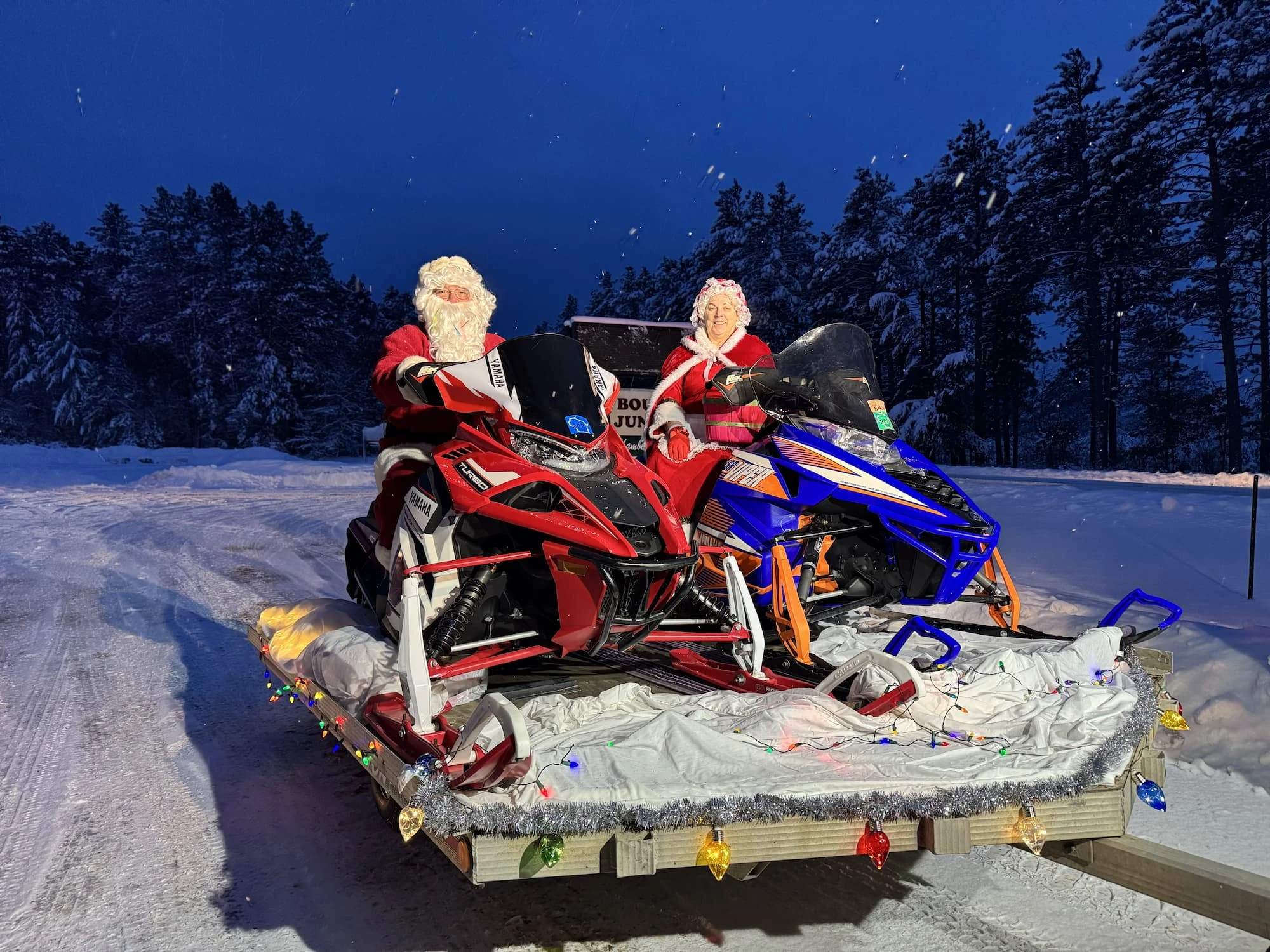 Christmas Walk in Boulder Junction