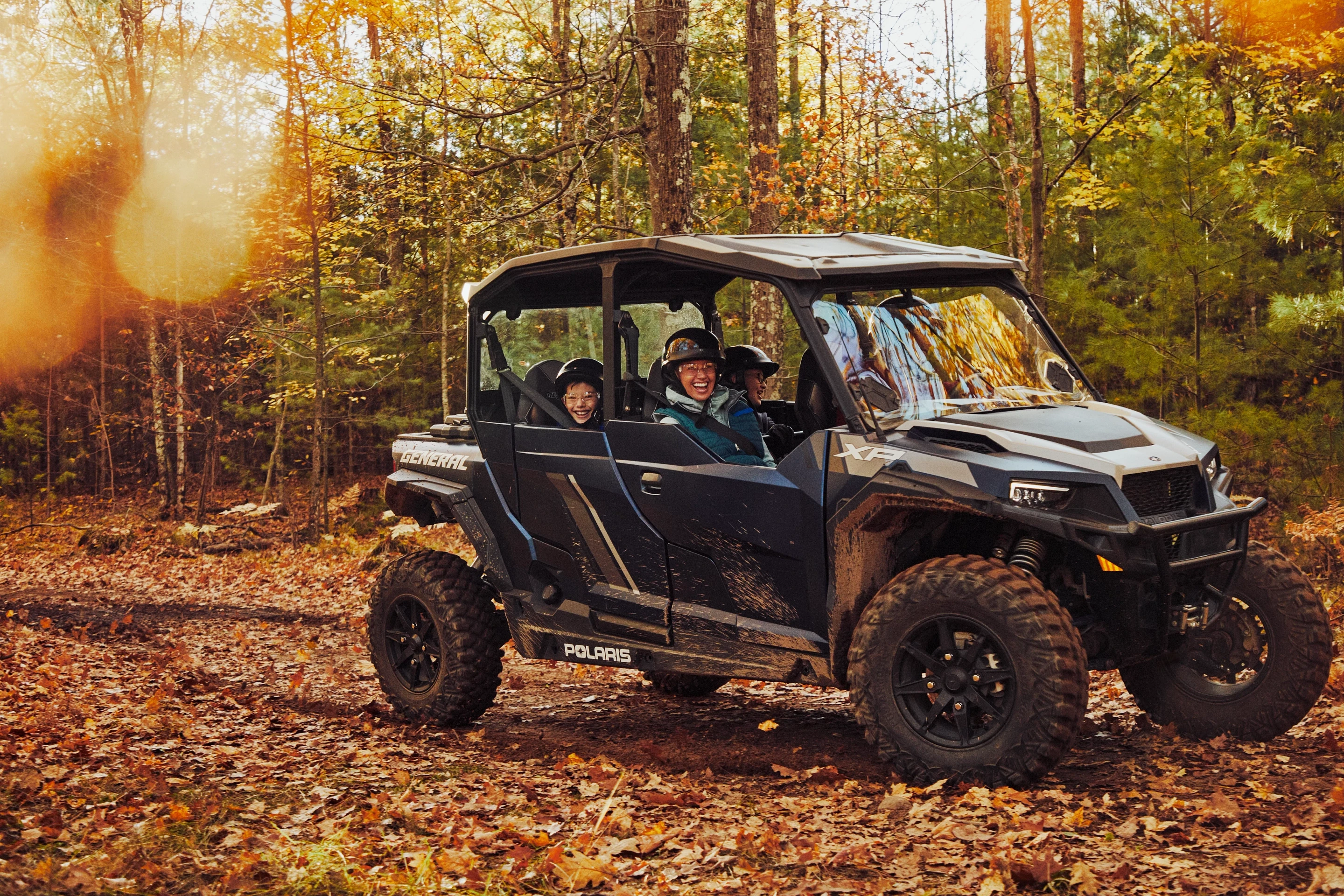 108-Family Drives An ATV Through The Woods-Minocqua 108-Family Drives An ATV Through The Woods-Minocqua
