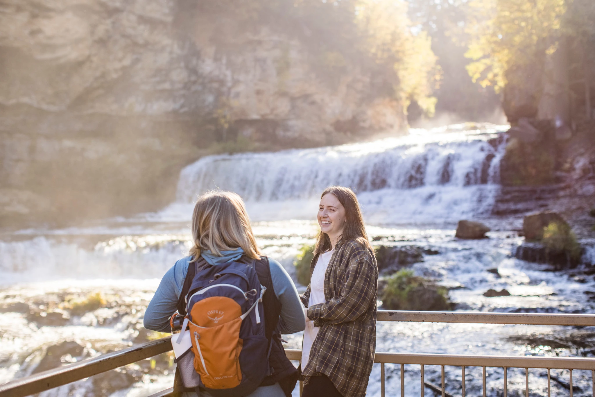 030 Friends Admire The Waterfall At Willow River State Park In Hudson.jpg 030 Friends Admire The Waterfall At Willow River State Park In Hudson.jpg