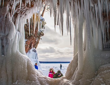 Explore The Ice Caves at Wisconsin's Apostle Islands