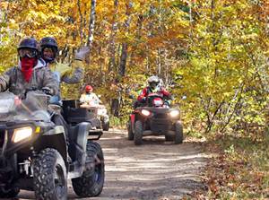 atv trails wisconsin must experience fall northwoods