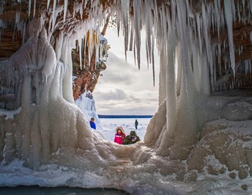Explore The Ice Caves at Wisconsin's Apostle Islands