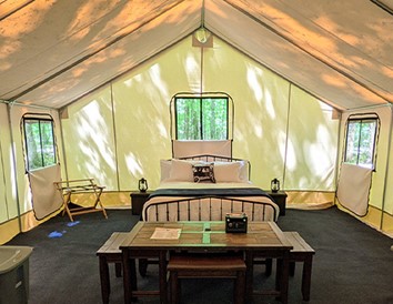 Glamping in Wisconsin