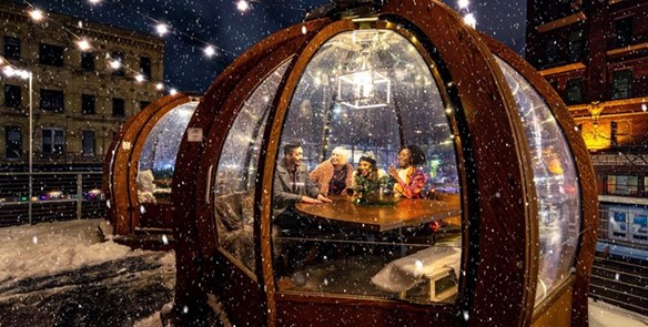 Dine in a Dome: 8 Spots Offering Cozy Igloo Dining This Winter