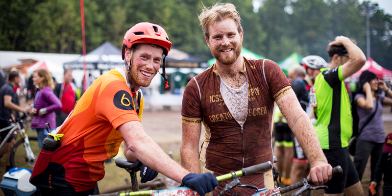 Glacial blue online hills mountain biking
