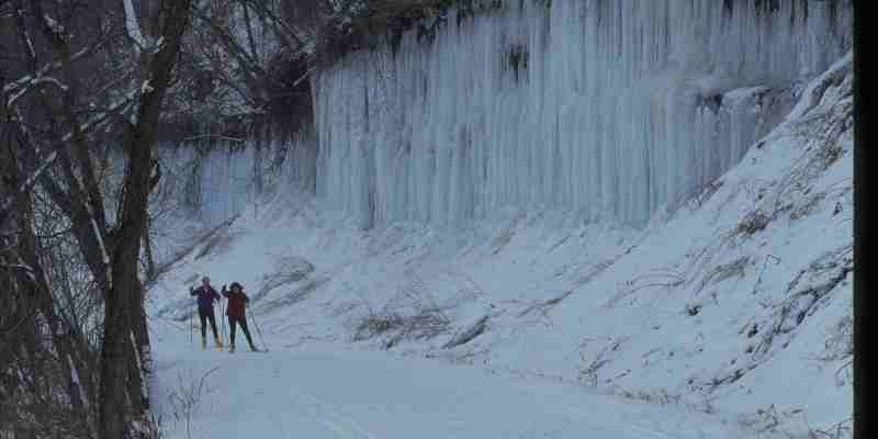 Cross-Country Skiing Red Cedar State Trail