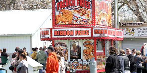 Charlie&#39;s French Fries and Corn Dog Food Stand