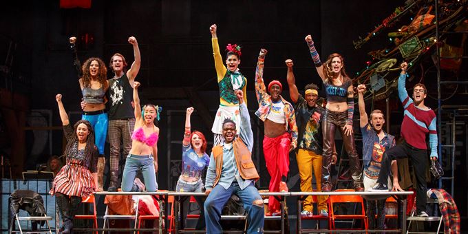 The Company of the RENT 20th Anniversary Tour