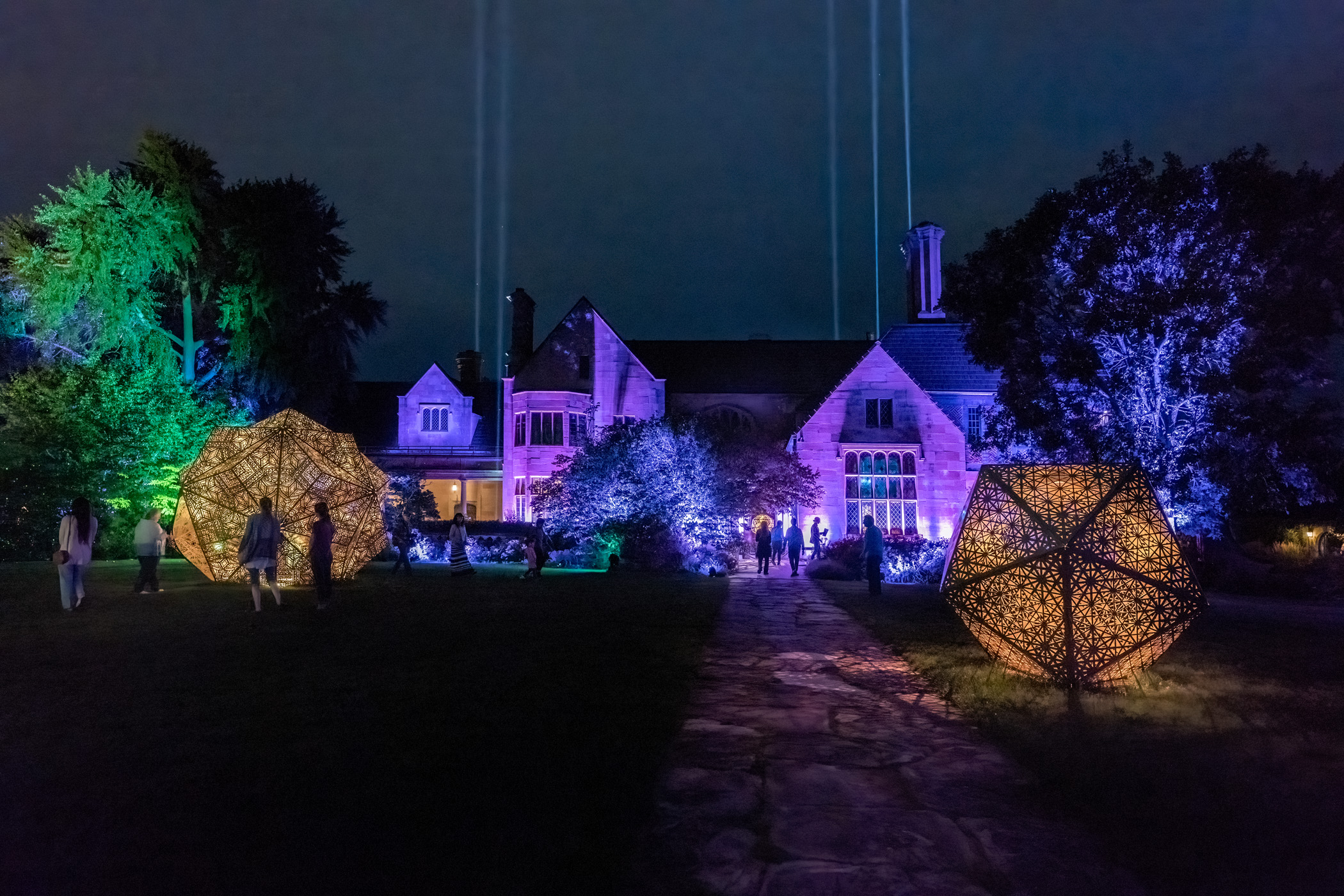 The historic Paine mansion during The Nature of Light