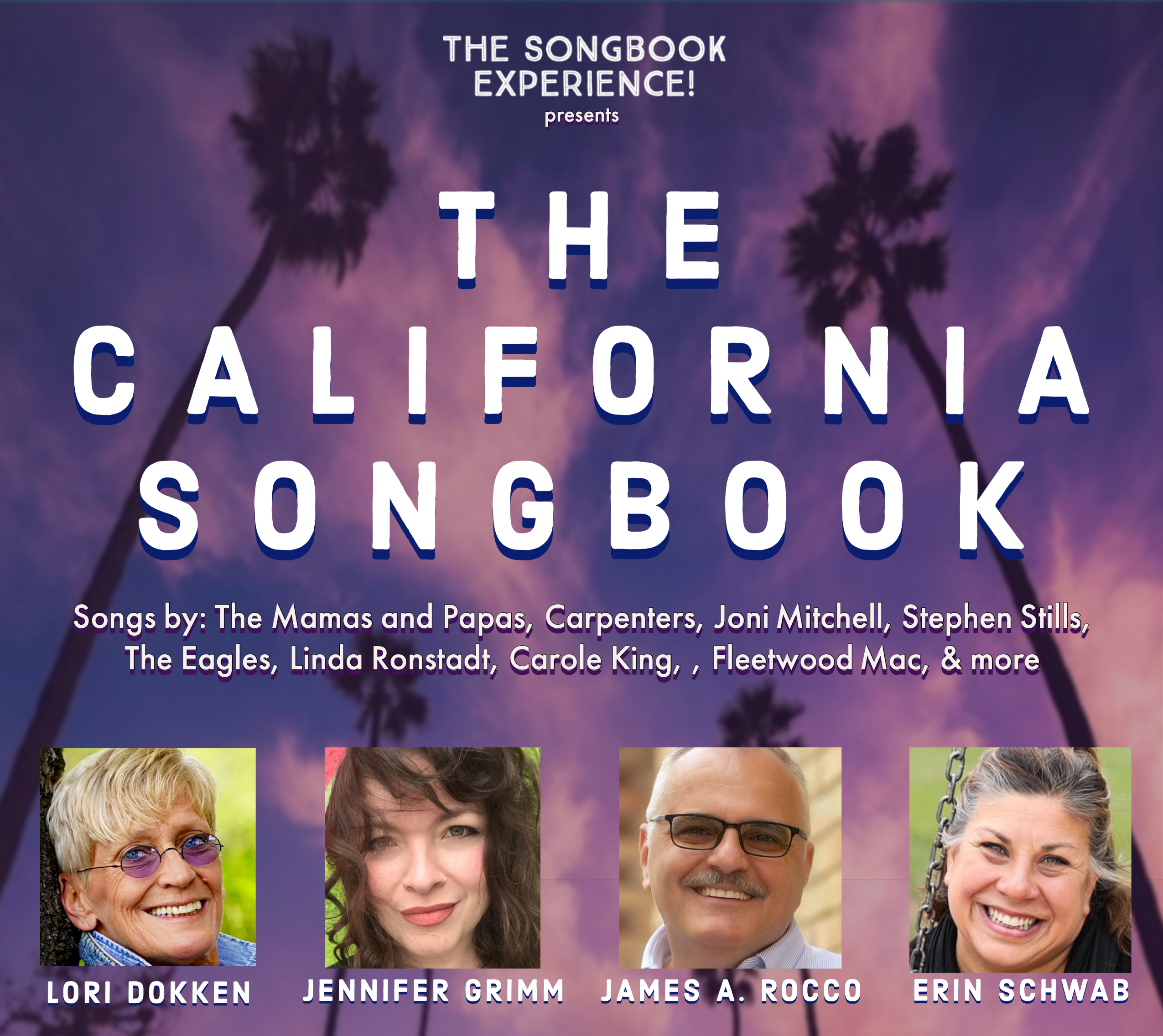 THE SONGBOOK EXPERIENCE is an intimate, fast-paced show featuring the greatest songs of all time. Each show tackles a different aspect of popular music with funny and informative stories and knockout performances by music veterans.