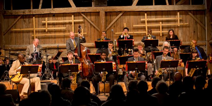 Professional jazz musicians from across the country perform at Birch Creek.