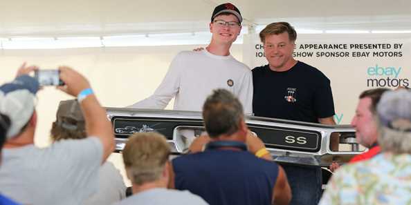 Chip Foose at the 50th Anniversary of the Iola Car Show