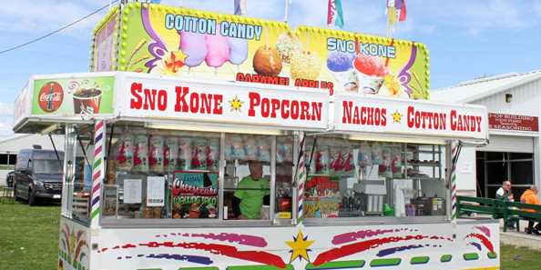 Cotton Candy and Sno Kone Food Stand