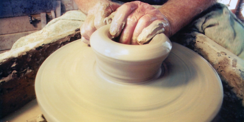 Pottery Demonstration, Spirit of the St. Croix Art Festival, Hudson