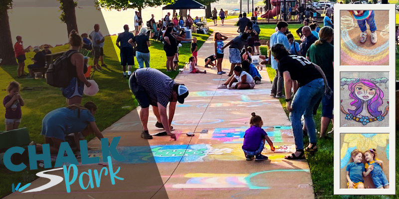Chalk the Park Festival Riverside Park Cassville WI
