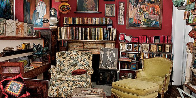 Stella Waitzkin, Details of a Lost Library (site detail, Hotel Chelsea, New York, NY), c. 1969–2003. Courtesy of the Waitzkin Memorial Library Trust.  Photo: 2006.