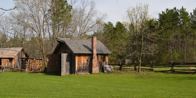 Historic Point Basse Blacksmith hut