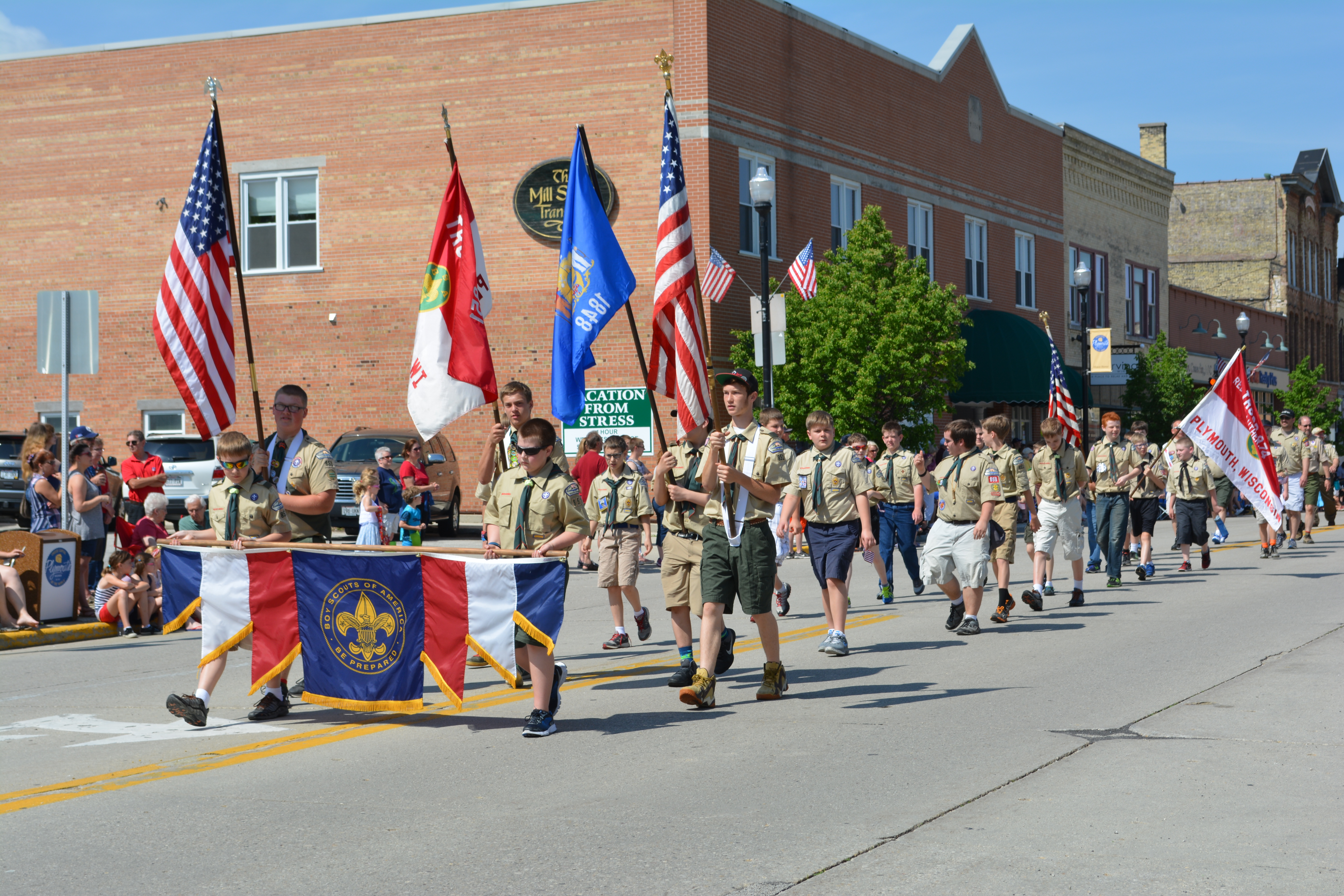 Plymouth Memorial Day Parade Travel Wisconsin