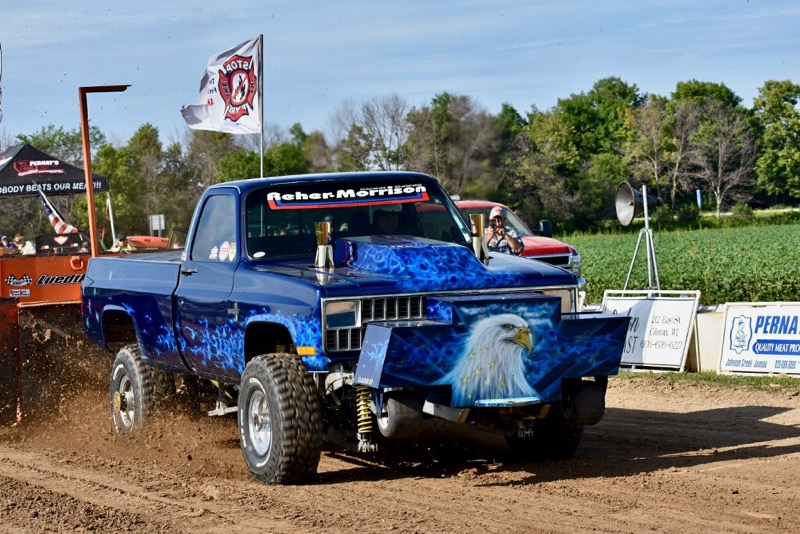 Truck Pull at Centennial Park in Johnson Creek