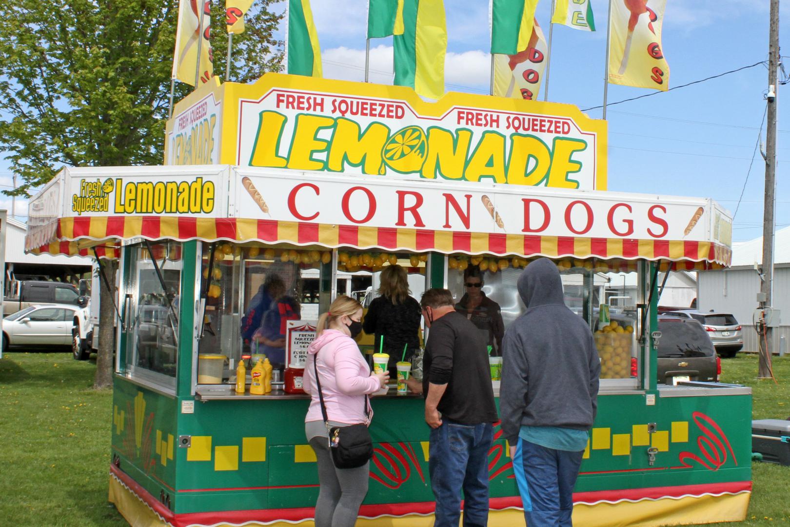 Fresh Squeezed Lemonade and Corn Dog Food Stand