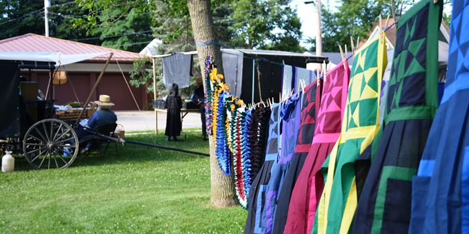 A few Amish Families can be found selling their goods at the Tomah Farmer&#39;s Market!