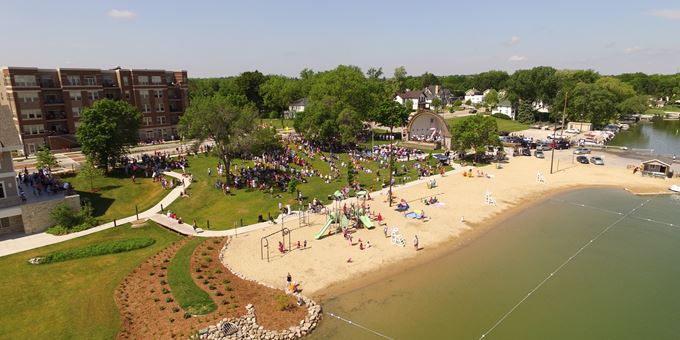 The Lake Country Challenge will start and end in City Beach Park downtown Oconomowoc.