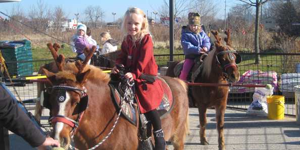 Pony rides are always great fun!