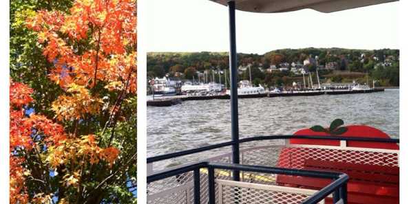 Catch a ferry to Fall Fest on Madeline Island