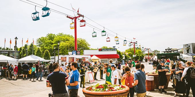 Milwaukee Taco Fest is held at Henry W. Maier Festival Park (Summerfest&#174; Grounds)