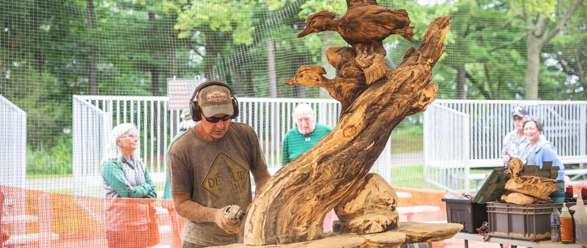 US Open Chainsaw Sculpture Championship Travel Wisconsin