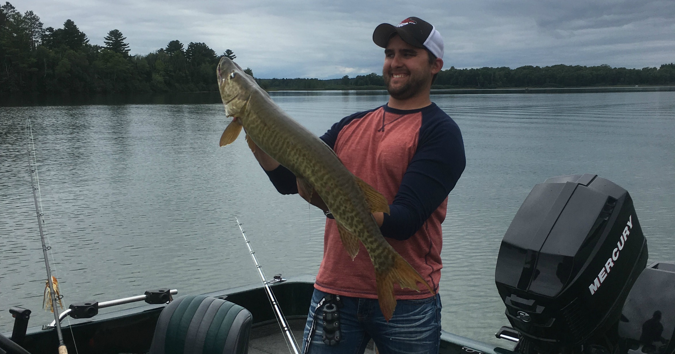 Fish for monster muskies on Big Sand Lake