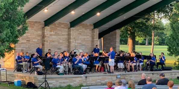 Wisconsin Rapids City Band at Robinson Park