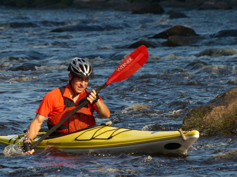 kayak mountain bike trail run triathlon
