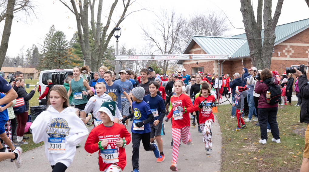 5K Candy Cane Run/Walk
Kid's Jingle Bell Dash