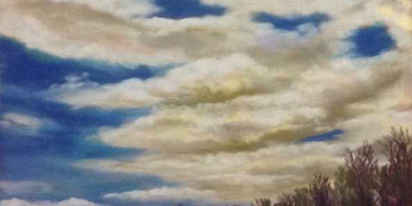 Into the Great Wide Open, pastel painting by Catherine Sebek