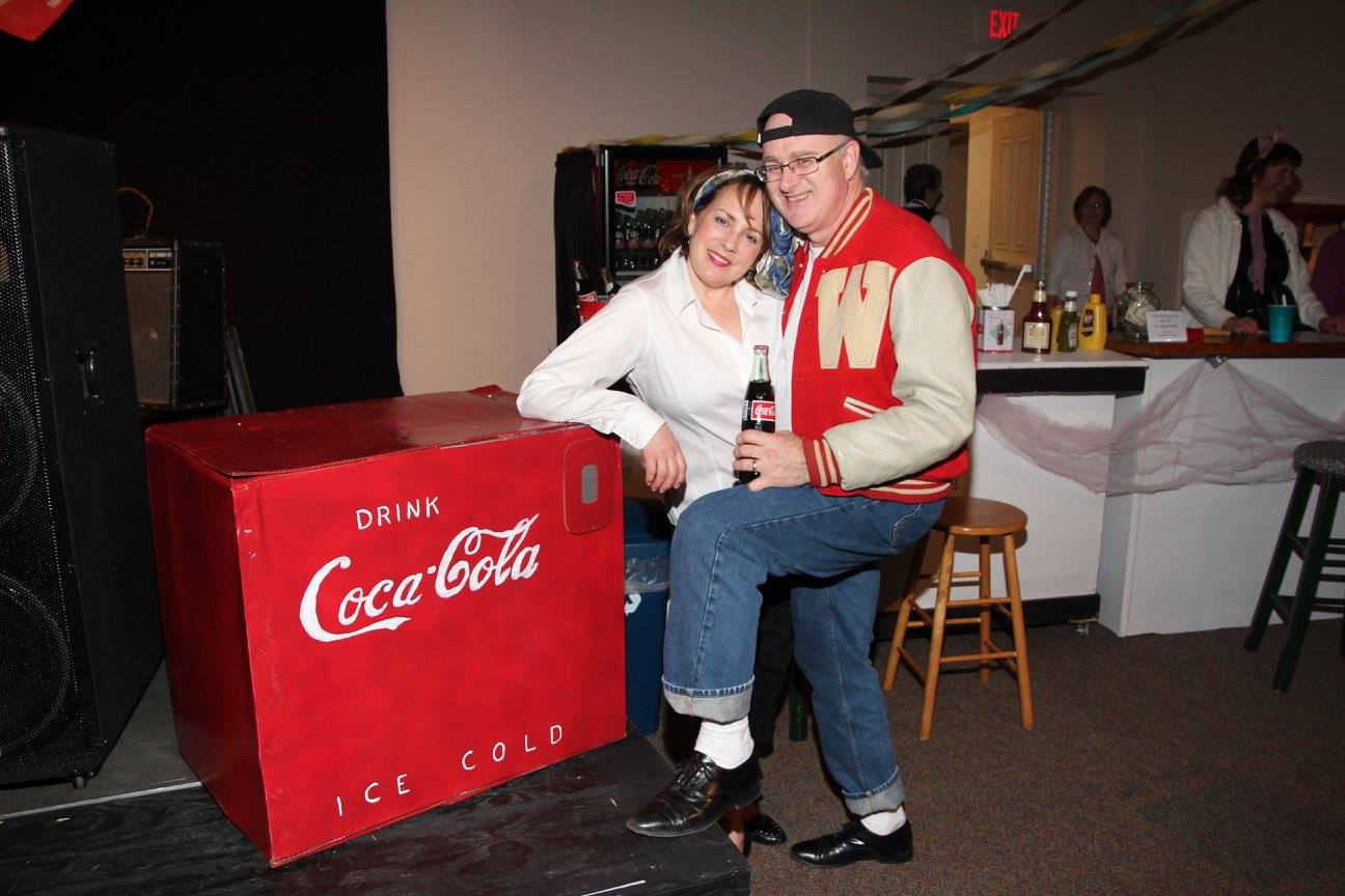 Hanging out at the Soda Shop.