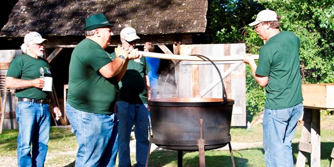 Enjoy an historic brewing demonstration by the Museum of Beer &amp; Brewing.