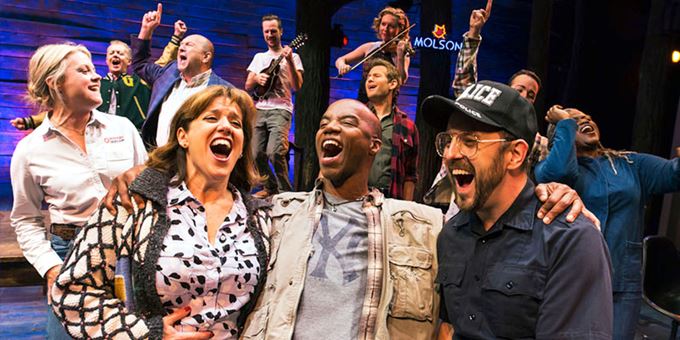 The cast of COME FROM AWAY.