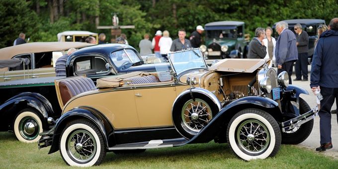 Guests can enjoy a vintage vehicle show at Midsummer Magic, featuring cars from the 1940&#39;s and earlier.